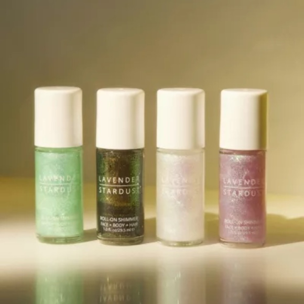 Urban Outfitters Lavender Stardust Roll On Shimmer Prism